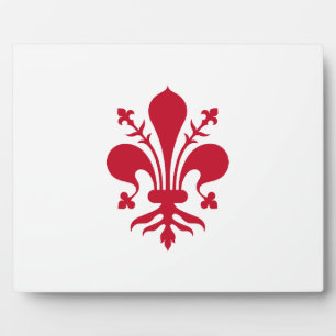 Florence Flag Plaque Fotoplaat