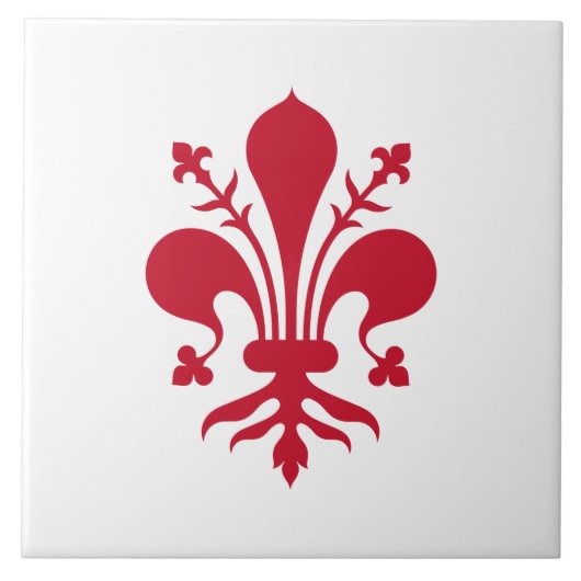 Florence Flag Tegel Tegeltje (Voorkant)