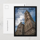 Florence, Florence, Italië, Italië Briefkaart (Voorkant / Achterkant)