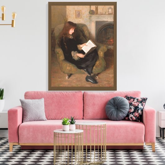 Florence Fuller - Onafscheidbare C0300 Canvas Afdruk (Insitu (Woonkamer))