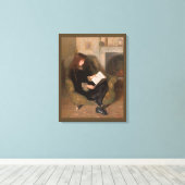 Florence Fuller - Onafscheidbare C0300 Canvas Afdruk (Insitu (Houten vloer))