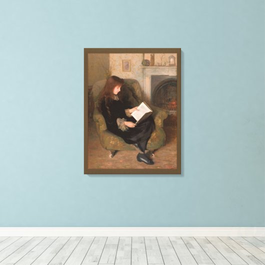 Florence Fuller - Onafscheidbare C0300 Canvas Afdruk (Insitu (Houten vloer))