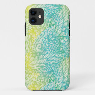 Florence geel en blauw gradiënt Case-Mate iPhone case
