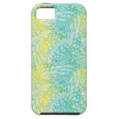 Florence  geel en blauw gradiënt Case-Mate iPhone case (Achterkant)