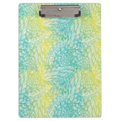 Florence  geel en blauw gradiënt klembord (Voorkant)