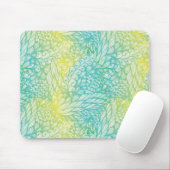 Florence  geel en blauw gradiënt muismat (Met muis)