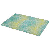 Florence geel en blauw gradiënt snijplank (Hoek)