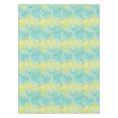 Florence  geel en blauw gradiënt tafelkleed (Voorkant)