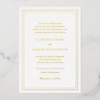 Florence Gold Elegante bruiloft