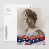 Florence Harding, First Lady van de VS Briefkaart (Voorkant / Achterkant)