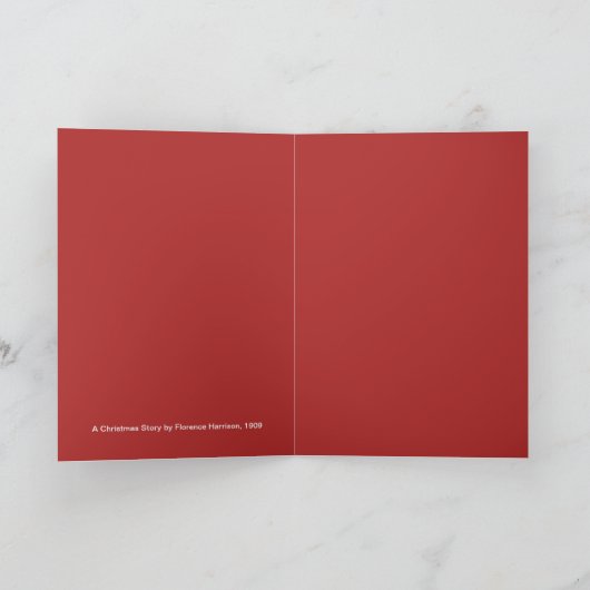 Florence Harrison - Een kerstverhaal Feestdagen Kaart (Binnen)