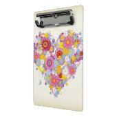 Florence hart met vlinders mini klembord (Angled2)