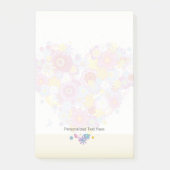 Florence hart met vlinders post-it® notes (Voorkant)