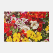 Florence heldere kleurbloemen deurmat (Voorkant)