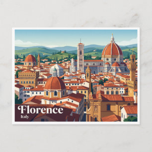 Florence Historisch Centrum Italië Briefkaart