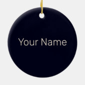 Florence hoofdstad van Toscane Italië  souvenir Keramisch Ornament (Achterkant)