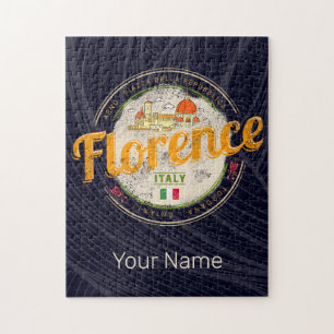 Florence hoofdstad van Toscane Italië  souvenir Legpuzzel