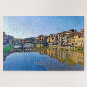 Florence huis van romance en cultuur. legpuzzel