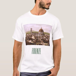 Florence in de late 19e eeuw t-shirt