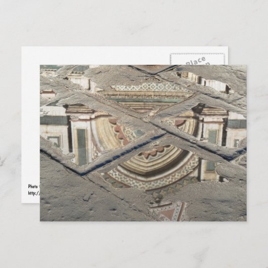 Florence in Puddles Briefkaart (Voorkant / Achterkant)