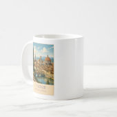 Florence, Italië – Antieke Reis Mok (Voorkant links)