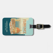 Florence, Italië Bagagelabel (Voorkant horizontaal)