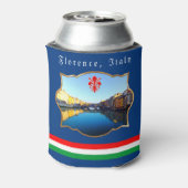 Florence, Italië Blikjeskoeler (Blikje Achterkant)