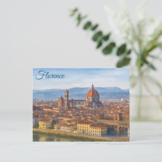 Florence, Italië Briefkaart (Staand voorkant)