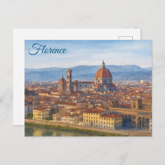 Florence, Italië Briefkaart (Voorkant / Achterkant)