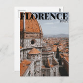 Florence italië briefkaart (Voorkant / Achterkant)
