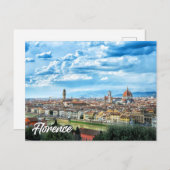 Florence, Italië Briefkaart (Voorkant / Achterkant)