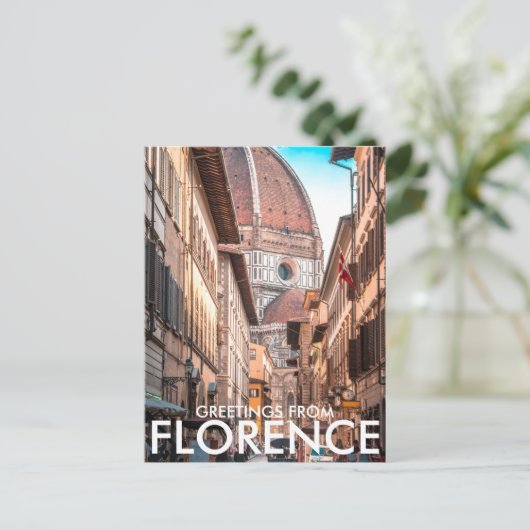 Florence, Italië Briefkaart (Staand voorkant)