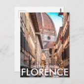 Florence, Italië Briefkaart (Voorkant / Achterkant)