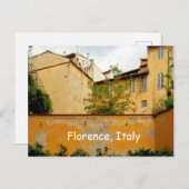 Florence Italië Briefkaart (Voorkant / Achterkant)