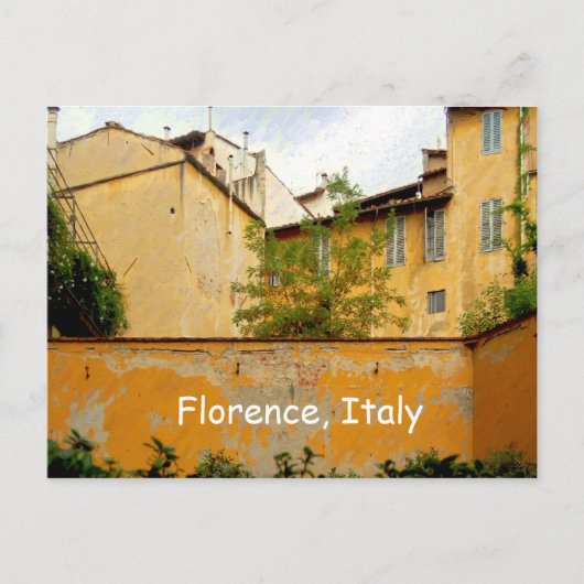 Florence Italië Briefkaart (Voorkant)
