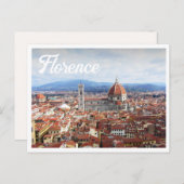 Florence Italië Briefkaart (Voorkant / Achterkant)