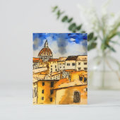 Florence Italië Briefkaart (Staand voorkant)