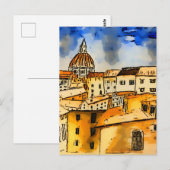 Florence Italië Briefkaart (Voorkant / Achterkant)