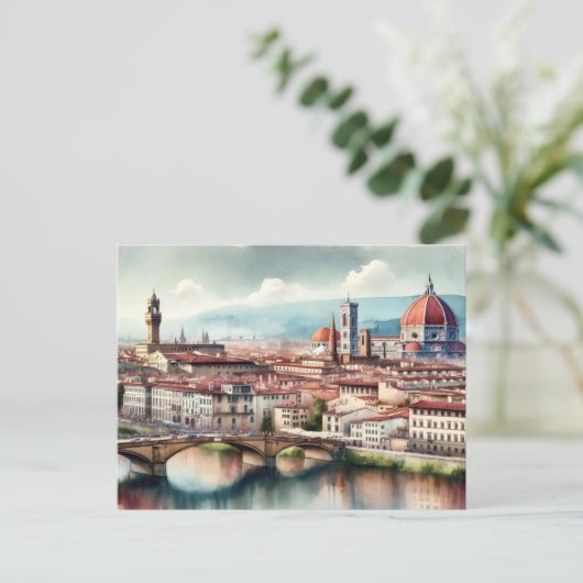 Florence, Italië Briefkaart (Staand voorkant)