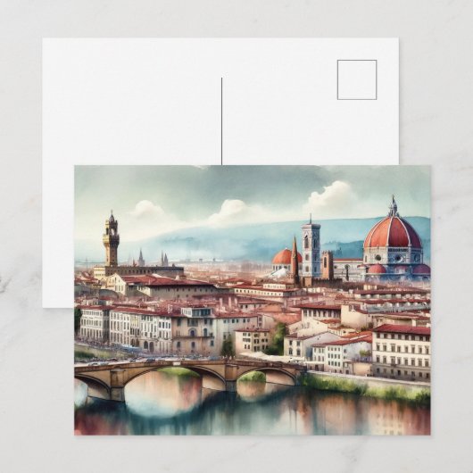 Florence, Italië Briefkaart (Voorkant / Achterkant)