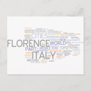 Florence Italië Briefkaart