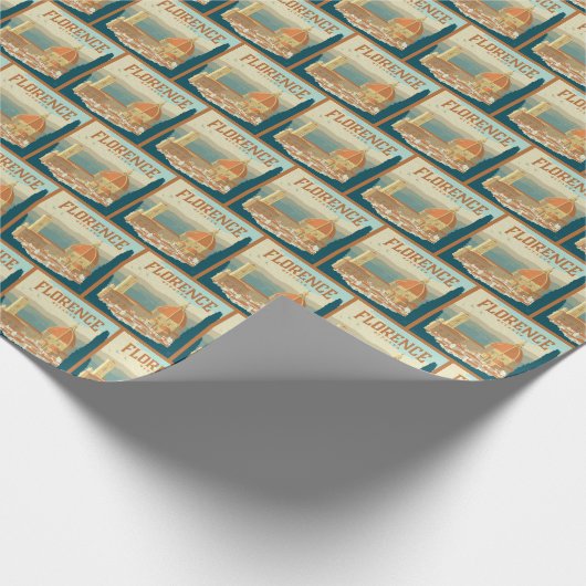 Florence, Italië Cadeaupapier (Hoek)