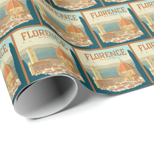 Florence, Italië Cadeaupapier (Rol Hoek)