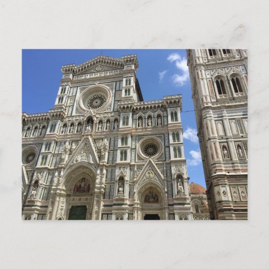 Florence Italië Cathedraal Briefkaart (Voorkant)