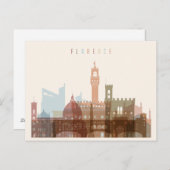 Florence, Italië | City Skyline Briefkaart (Voorkant / Achterkant)