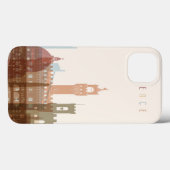 Florence, Italië | City Skyline Case-Mate iPhone Case (Achterkant (horizontaal))