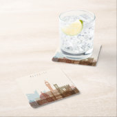 Florence, Italië | City Skyline Kartonnen Onderzetters (Insitu)