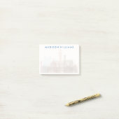 Florence, Italië | City Skyline Post-it® Notes (Op bureau)