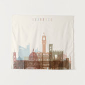 Florence, Italië | City Skyline Wandkleed (Voorkant (horizontaal))