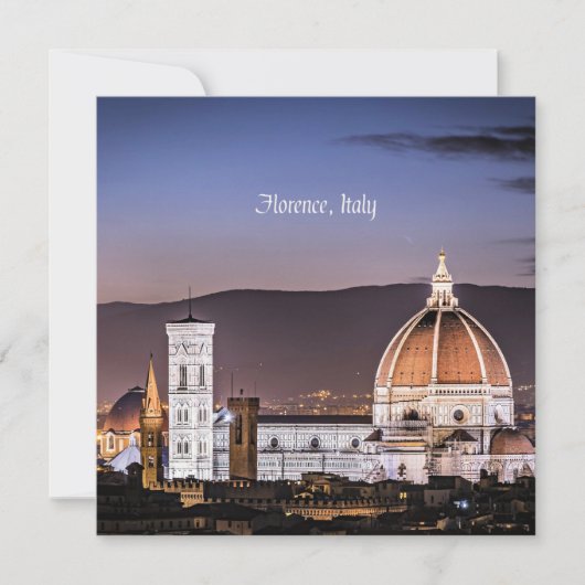 Florence, Italië cityscape foto (Voorkant)